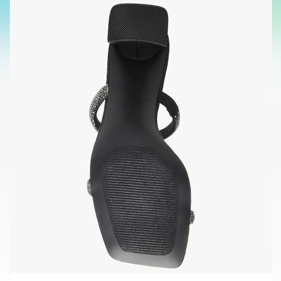 Steve Madden Lilah Heeled Sandal Black Size 8.5 - Picture 4 of 10